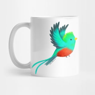 Quetzal bird Mug
